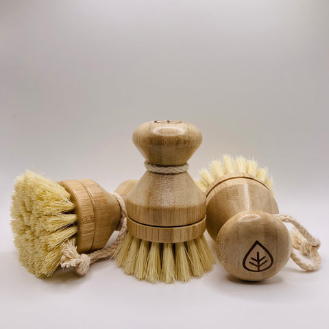 Refillable Sisal Dish Hand Brush